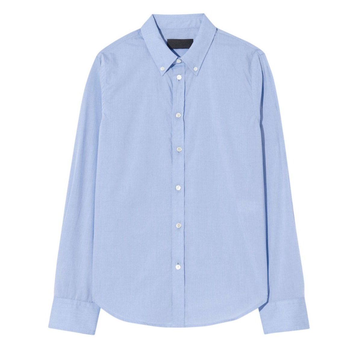 Nili Lotan Light Blue Button-Down Shirt
